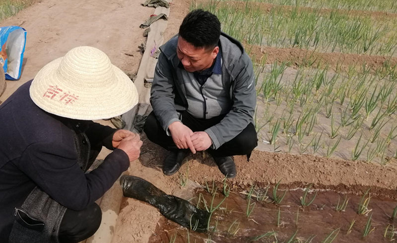 蔥滿滿技術老師實地指導