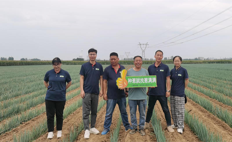 蔥滿滿團隊對柴先生進行線下技術指導
